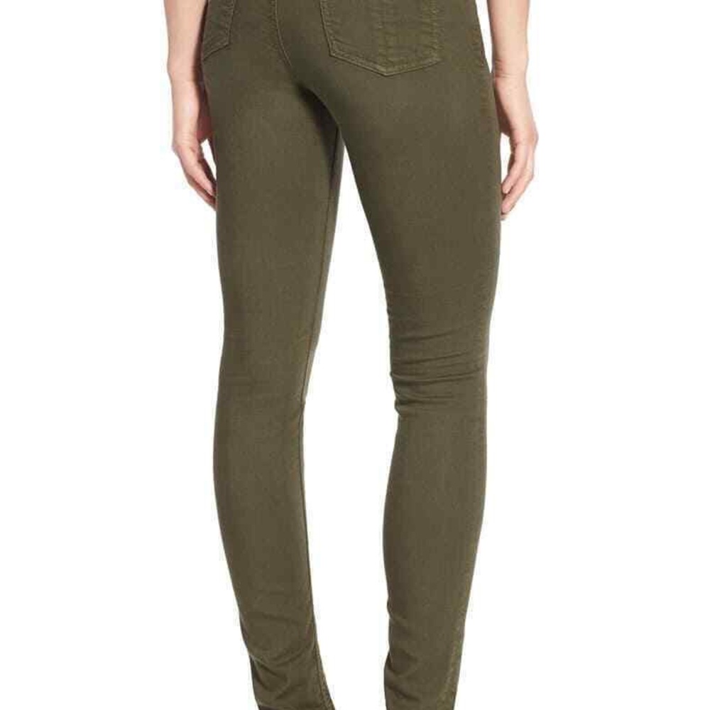 Rag & Bone Skinny Jeans in Army Green- Womens 28 - Picture 3 of 9